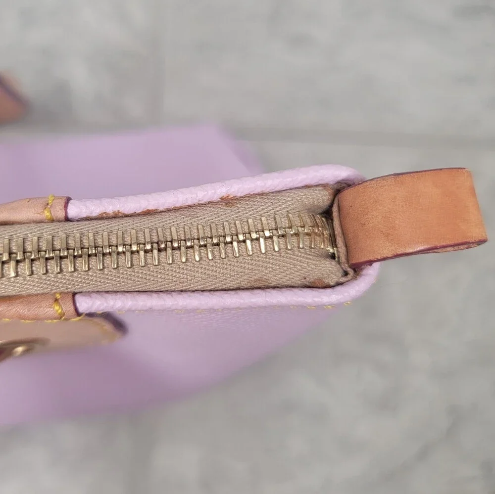 Dooney & Bourke Wakefield Pebbled Leather Tassel Tote Bag in Mauve